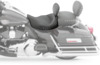 Super Studded Vinyl Solo Seat w/Backrest - For 06-20 Harley FLH FLT Super Studded Vinyl Solo Seat w/Backrest - For 06-20 Harley FLH FLT