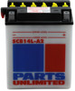 Heavy-Duty Battery w/ Sensor 12V 14Ah - Replaces YB14L-A2