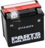 AGM Maintenance Free Battery 130CCA 12V 6Ah - Replaces YTZ7S