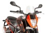 Clear Naked New Generation Windscreen - For KTM 690 Duke