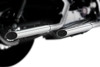Chrome 2-1/2" Slash Cut Dual Slip On Mufflers - 04-13 Harley Sportster Chrome 2-1/2" Slash Cut Dual Slip On Mufflers - 04-13 Harley Sportster