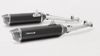 BLACK HAWK Slip On Exhaust Stainless Steel Black - 11-16 BMW K1600GT/GTL BLACK HAWK Slip On Exhaust Stainless Steel Black - 11-16 BMW K1600GT/GTL