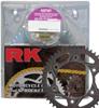 GB520MXZ4-114 Chain 13/50 Black Aluminum Sprocket Kit - RK Excel Chain & Sprocket Kit GB520MXZ4-114 Chain 13/50 Black Aluminum Sprocket Kit - RK Excel Chain & Sprocket Kit