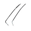 Bronco Products Brake Cable Braided Stainless Steel ATV - Durable ATV brake cable by Bronco Products