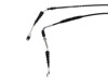 Bronco Throttle Cable Stainless Steel ATV Replacement - Stainless throttle cable for ATV/UTV controls