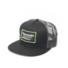 Men's Kawasaki Racing Hat Grey/Black by Factory Effex