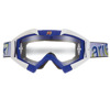 Ariete MX Goggles Riding Crows Blue White OTG - MX goggles blue white, fits over glasses (OTG)