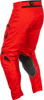 Fly Racing Kinetic Center Pants Red/Black Men's Size 40 - Men's MX pants in Red/Black, Size 40