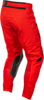 Fly Racing Kinetic Center Pants Red/Black Men's Size 40 - Men's MX pants in Red/Black, Size 40