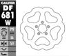 Solid Wave Rear Brake Rotor - For Various 99-17 Harley Davidson, see list