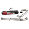 Big Gun EVO U Slip-On Exhaust Black Fits 08-10 Polaris RZR 800