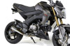 Alien Head 2 Full Exhaust w/ 12" Muffler - For 17-25 Kawasaki Z125 Pro