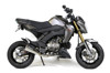 Alien Head 2 Full Exhaust w/ 12" Muffler - For 17-25 Kawasaki Z125 Pro
