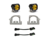 Baja Designs S1 LED Fog Pocket Light Kit Amber Fits 21+ Ford Bronco Sport