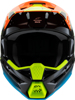 Alpinestars Youth SM3 Fray Helmet Black/Orange/Yellow Fluo YS - Youth MX helmet with advanced impact protection