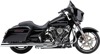 Chrome 909 Uppercut Slip-On Exhaust Mufflers - For 99-16 Harley Touring