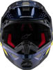 Alpinestars SM10 TLD MIPS Helmet XL Blue/Orange/Yellow - XL motocross helmet with MIPS protection