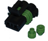 Delphi-Packard Weatherpack 2-Position Female Connector w/ Seals Namz