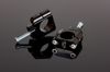 Renthal 28.6mm No Offset Handlebar Clamps Black Pair - For mounting 1-1/8in bars on select motorcycles