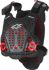 Alpinestars A-5 Plasma Chest Protector XL/2X Black/Red/White