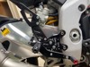 Adj. Rearsets Std Shift w/ Integrated Brake Light Switch - For 17-22 Aprilia RSV4 / Tuono V4