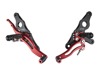 Adjustable Rearsets - 07-12 Ducati Hypermotard / 03-09 Multistrada