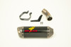 CF/Titanium Slip On Exhaust w/ Link Pipe - For 16-20 ZX10R