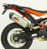 Titanium Slip On Exhaust - For KTM 790 / 890 & HQV Norden 901 - Click Image to Close