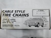 Cable Tire Chains - 107" x 17.5"