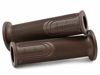 Domino Racing Street Style Grips Open End Brown Pair - Open end brown grips for street motorcycles