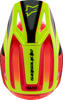 Alpinestars SM3 Youth Fray Helmet Red/Yellow Fluo Large - Youth MX helmet in Red/Yellow Fluo - Size Large