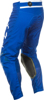 Fly Racing Kinetic Center Pants Navy/White Men's 32 - Men's riding pants in Navy/White, size 32