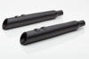 Cobra Gen 2 Neighbor Haters Slip On Exhaust - Black 4.5" - Fits FLH/FLT 2017-2022