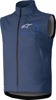 Alpinestars Techstar Softshell Vest Navy - Large - Windproof vest with fleece lining for MX riders