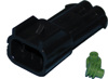 Delphi-Packard Weatherpack 2-Position Male Connector w/ Seals Namz