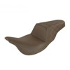 Step-Up Rear Lattice Stitch 2-Up Seat Brown - For Harley FLH FLT Step-Up Rear Lattice Stitch 2-Up Seat Brown - For Harley FLH FLT