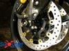 Black Axle Sliders - 07-12 Honda CBR600RR Black Axle Sliders - 07-12 Honda CBR600RR