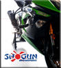 No Cut Black Frame Sliders - For 13-17 Kawasaki ZX6R No Cut Black Frame Sliders - For 13-17 Kawasaki ZX6R
