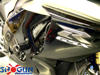 Black Complete Frame Slider Kit - "Race" Style, Requires Fairing Mod - For 09-11 Suzuki GSXR1000
