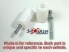 03-06 Kawasaki Z1000 Shogun No Cut White Frame Sliders 03-06 Kawasaki Z1000 Shogun No Cut White Frame Sliders