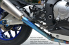 Brock's Predator Titanium 3/4 Slip-On Exhaust Silver Fits Yamaha R1