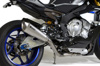Brock's Predator Titanium 3/4 Slip-On Exhaust Silver Fits Yamaha R1