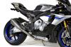 Brock's Predator Titanium 3/4 Slip-On Exhaust Silver Fits Yamaha R1