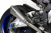 Brock's Predator Titanium 3/4 Slip-On Exhaust Silver Fits Yamaha R1