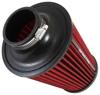 Spectre 2.5" Inlet Cone Filter, 8" Tall - Red - 2.5" Cone Filter, 8" Tall - Red