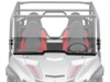 Clear Half Windshield - For Yamaha Wolverine X-2 / X-4 Clear Half Windshield - For Yamaha Wolverine X-2 / X-4