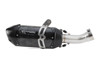 S1R Black Carbon Fiber Full Exhaust - 15-16 Kawasaki Versys 650