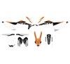 Raceline Graphics Complete Kit White - For 16-18 KTM 125-500 Raceline Graphics Complete Kit White - For 16-18 KTM 125-500