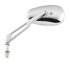 BikeMaster Custom Mirror Chrome Hi-Rise Stem - Sold Individually