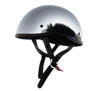 Skid Lid Original MC Helmet - Chrome Medium